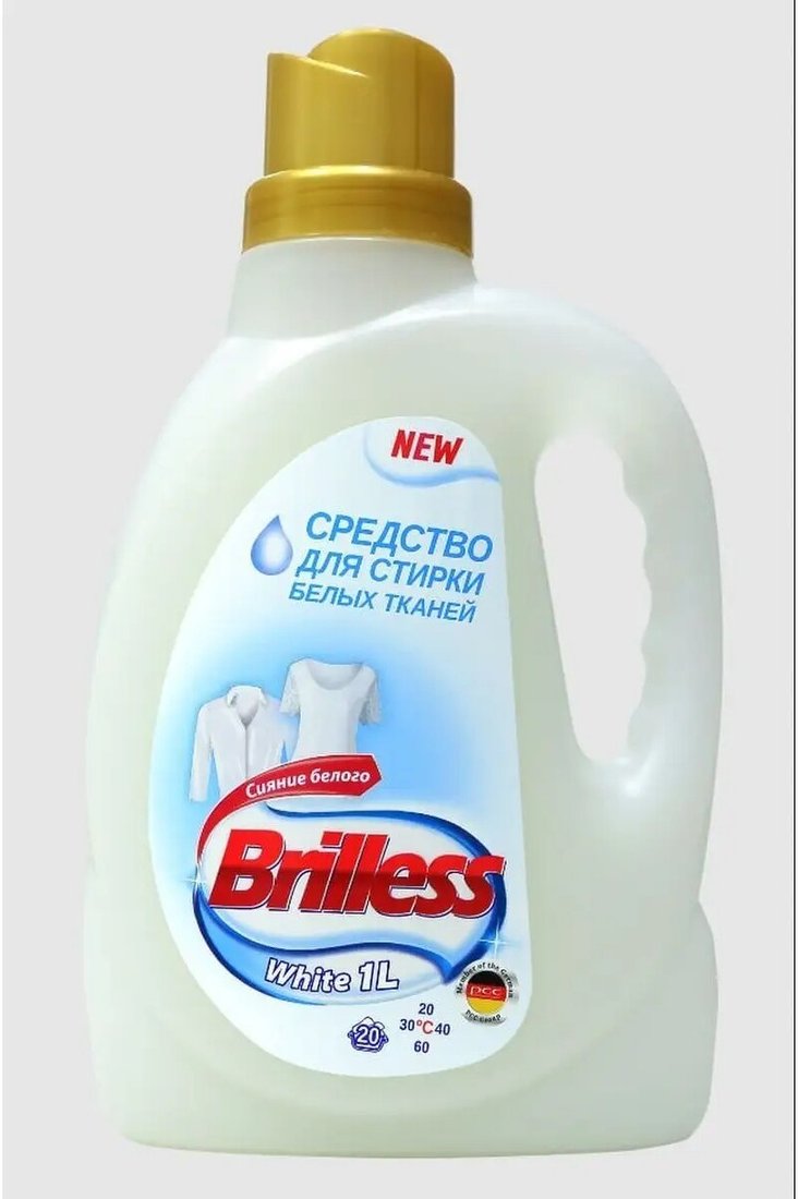 

Гель для стирки Brilless White 1 л