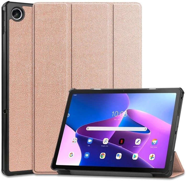 

Чехол для планшета KST Smart для Lenovo Tab M10 Plus 10.6 3rd Gen (2022) (розовое золото)