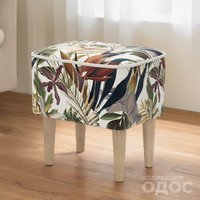 Пуф MONOFIX Одос Принт пуф (тропики/микровелюр)
