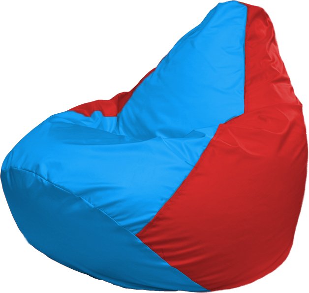 

Кресло-мешок Flagman Груша Г2.1-279 (голубой/красный)