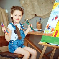 Набор акварельных карандашей Юнландия Юный волшебник 181401 (6цв)