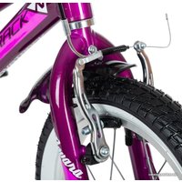 Детский велосипед Novatrack Novara 14 2022 145ANOVARA.VL22 (фиолетовый)