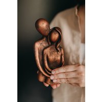 Статуэтка К.РАМА Влюбленные XL (черный с медью) в Бресте