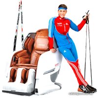 Массажное кресло YAMAGUCHI Axiom YA-6000 (коричневый)