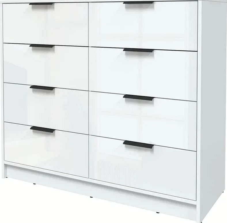 

Комод Интерлиния Концепт КТ-К117 Глосс (белый платинум/белый глянец)