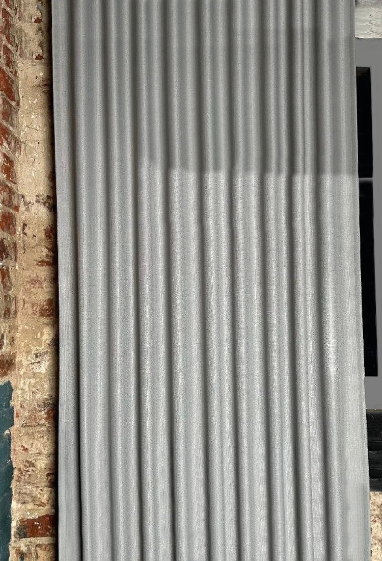 Комплект штор КронасМАрт Эко 150x270 (2 шт, серый)