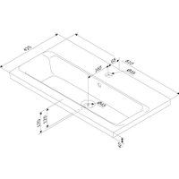 Умывальник AM.PM Gem M90WCC0802WG
