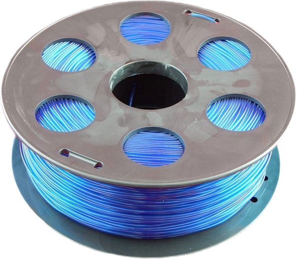 

Пластик Bestfilament PET-G 1.75 мм 1000 г (голубой флуоресцентный)