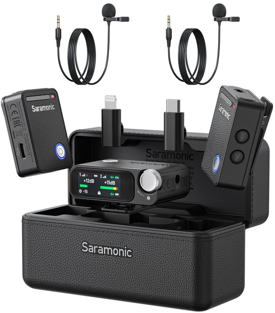Радиосистема Saramonic Ultra (c 2 петличными микрофонами, черный)