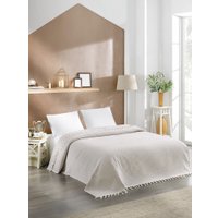 Покрывало Meteor Devone с бахромой 200x230 (12309 бежевый)