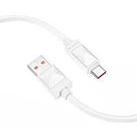 Кабель Borofone BX109 USB Type-A - USB Type-C (1 м, белый)