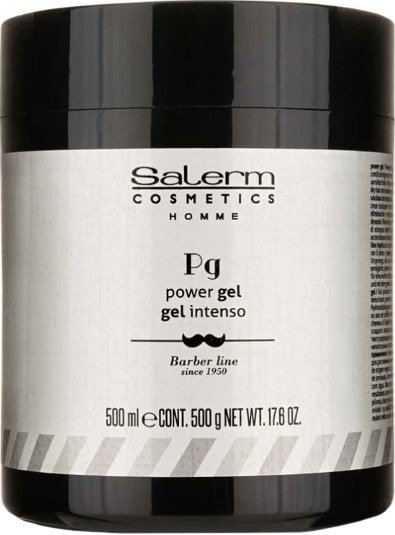 Гель Salerm Cosmetics сильной фиксации Homme Power Gel 500 мл