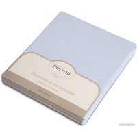 Простыня Perina На резинке ПР-120x60.10 (голубой)