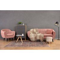 Диван Divan Роттердам-3 Velvet Pink 126471 (розовый)
