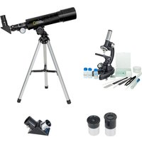 Детский микроскоп, телескоп Bresser National Geographic 50/360 и 300x-1200x 31310