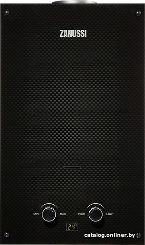 Газовая колонка Zanussi GWH 10 Fonte Glass Carbon