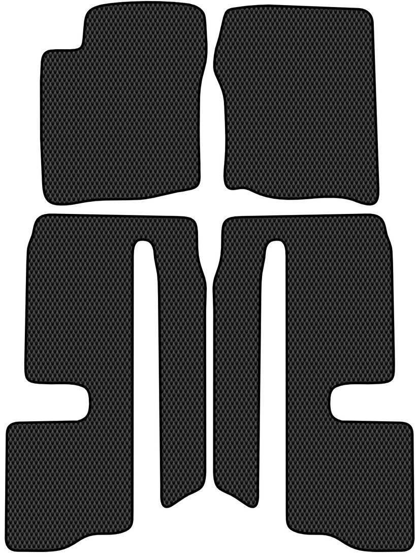 

Комплект ковриков для авто Alicosta Suzuki XL7 (suv / JC USA) 2006 - 2009 (черный, ромб)