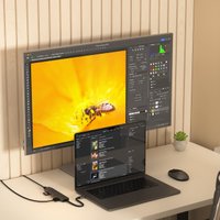 Док-станция Satechi 7-in-1 USB-C Slim Multiport Adapter with Ethernet ST-P7SM (серый)