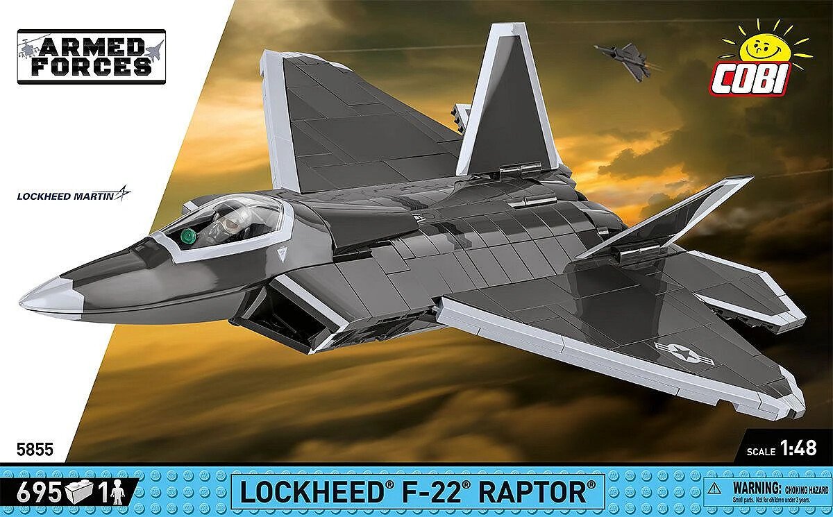 Конструктор Cobi Armed Forces Lockheed F-22 Raptor