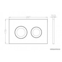 Инсталляция для унитаза Pestan Sava Fix Slim SET40006469