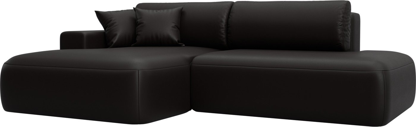 

Угловой диван Лига диванов Лига-036 НПБ Модерн левый 127770L (экокожа Grifon 12 коричневый)