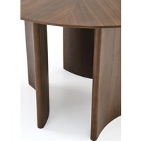 Кухонный стол Halmar Caldo 120/76 (орех/орех)