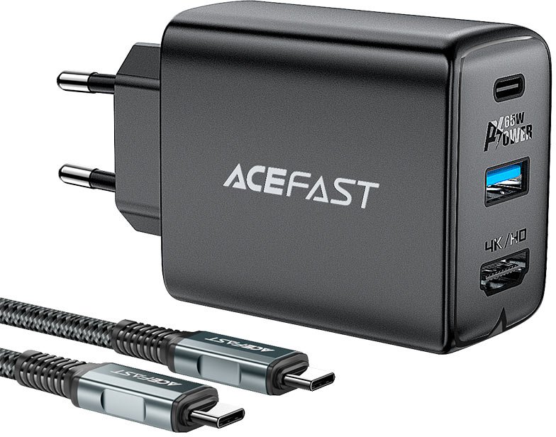 

Док-станция AceFast A17 GaN PD65W EU (черный)