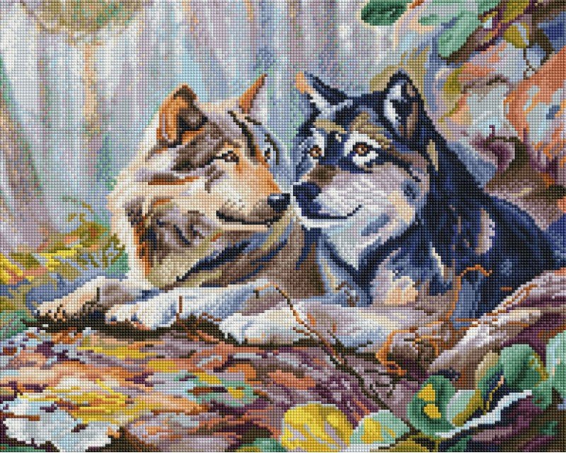 

Алмазная мозаика Белоснежка Пара 356-ST-S