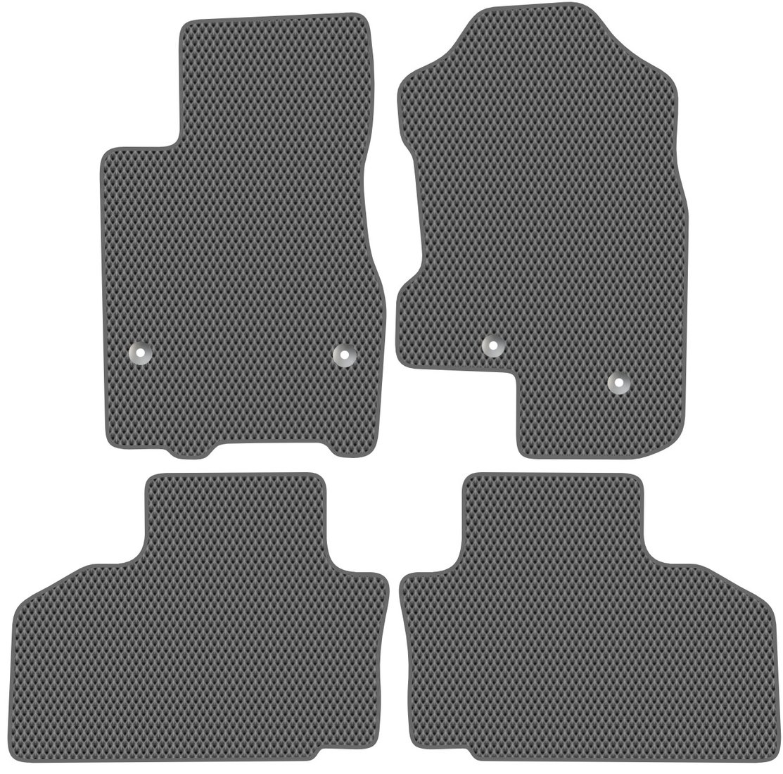 

Комплект ковриков для авто Alicosta Haval H6 (suv) 2014 - Н.В. (серый, ромб)