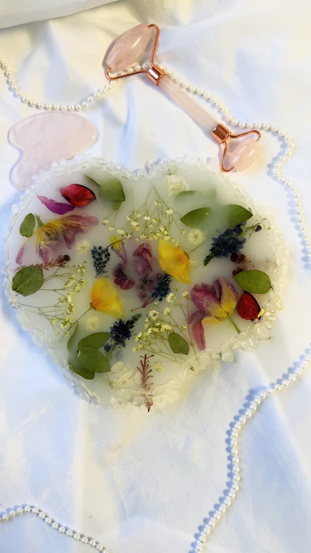 

Подставка декоративная Wood_N_Sea Сердце белое Пи-2/26