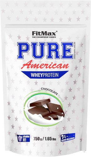 Протеин сывороточный (концентрат) Fitmax Pure American (750 г, двойной шоколад)
