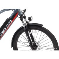 Электровелосипед White Siberia Camry Allroad (матовый синий)