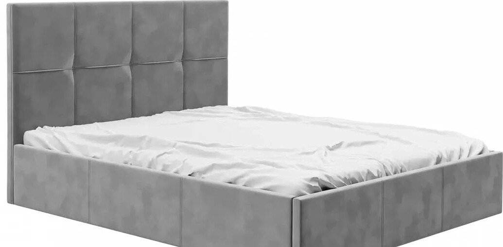 

Кровать Мебель Маркет Куба с подъемным механизмом 160х200 (серый)