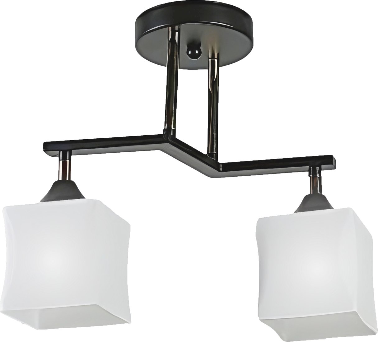 

Люстра средней высоты Aitin Pro НПБ 02-2x60-101 33137/2 (черный/золото)