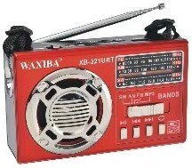 

Радиоприемник Waxiba XB-321URT (красный)