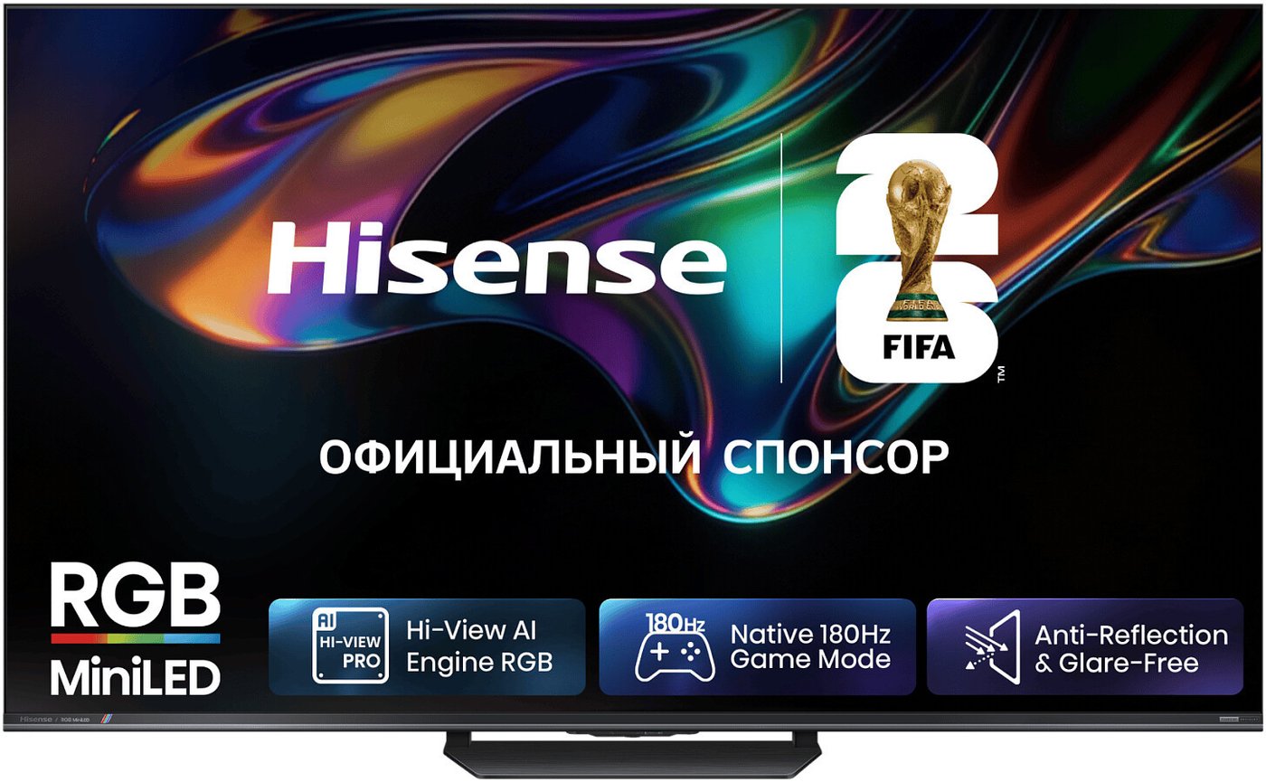 RGB miniLED телевизор Hisense 55UR8S