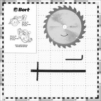 Дисковая (циркулярная) пила Bort BHK-21Li-185 Solo (без АКБ)