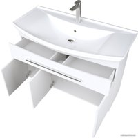  1Марка Тумба под умывальник Lina Classic New 105Н У94491 (белый глянец)