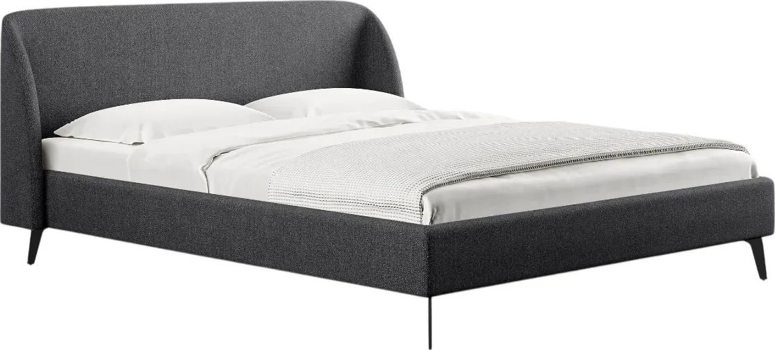 

Кровать Сонум Rosa 160x190 (рогожка графит)