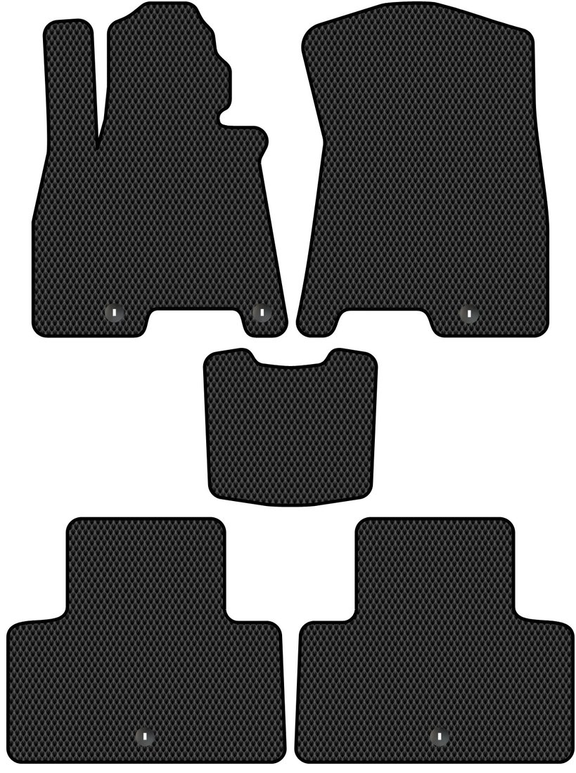 

Комплект ковриков для авто Alicosta Genesis GV80 (suv 5 мест) 2020 - Н.В. (черный, ромб)