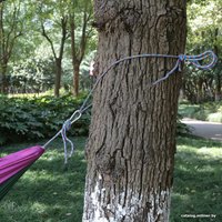 Туристический гамак Sundays DR001 TBD0572218901A (фиолетовый/темно-зеленый)