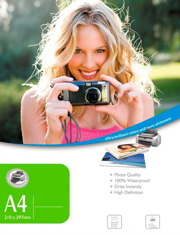 

Фотобумага ProfiColor Глянцевая двусторонняя A4 300 г/м2 50 листов