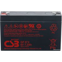 Аккумулятор для ИБП CSB Battery GP672 (6В/7.2 А·ч)