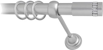 Карниз для штор Lm Decor Имидж (сатин, гладкая, 4м 25мм, 1 ряд)