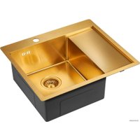 Кухонная мойка Paulmark Kroner 59F PM225951-BGL