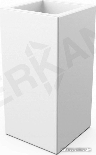 Кашпо Berkano Cubric 40*80 DB (белый)