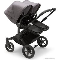 Универсальная коляска Bugaboo Donkey 5 Twin (Black/Black/Grey Melange)