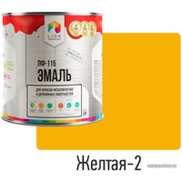 Эмаль LIDA ПФ-115 2 л (желтый-2)