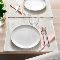 Набор обеденных тарелок Swed House Sidoplatta MR3-31 (белый)