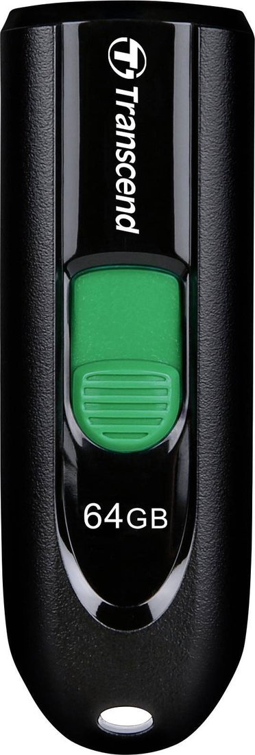 

USB Flash Transcend JetFlash 790C 64GB (черный/зеленый)